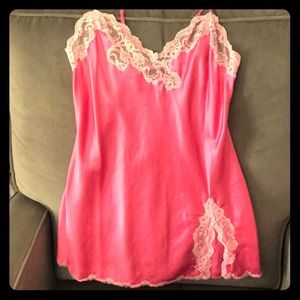 VS Pink Satin Nighty